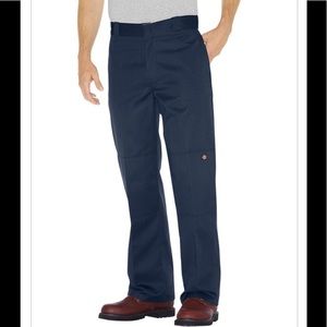Men double knee work pants